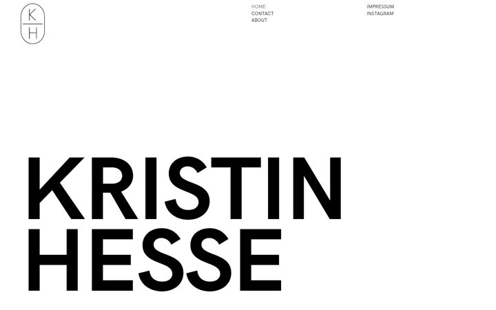 Screenshot of kristinhesse.com