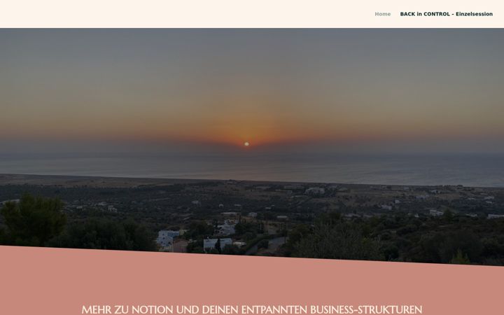 Screenshot of kristinhielscher.de