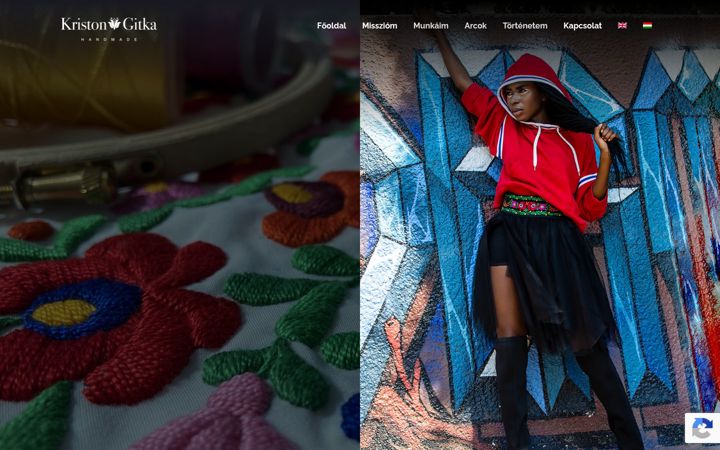 Screenshot di kristongitka.com