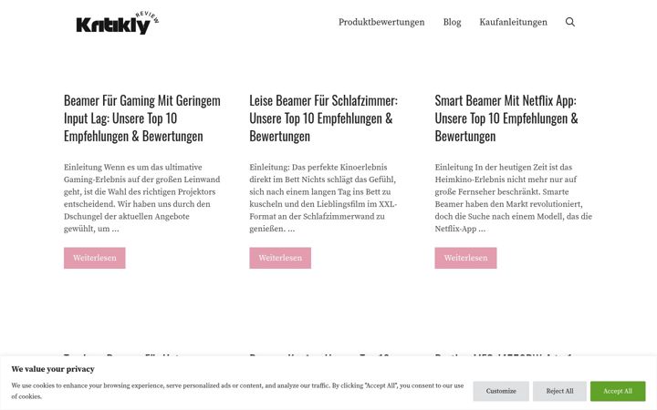 Screenshot of kritikly.org