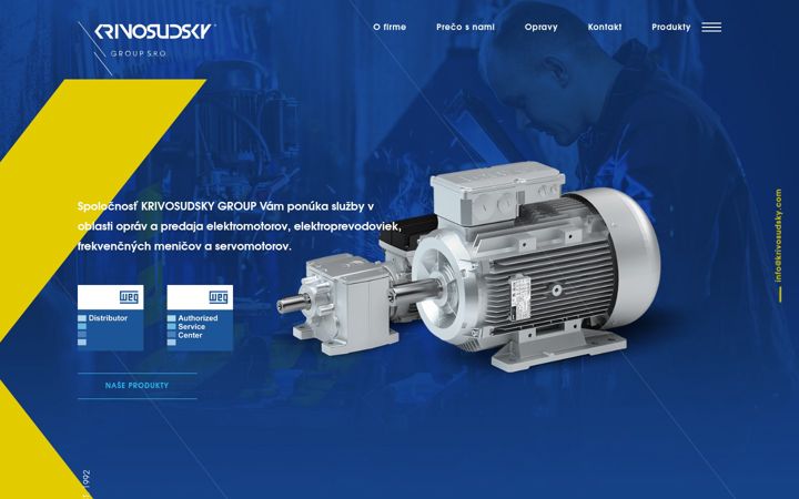Screenshot of krivosudsky.com