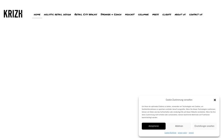 Skærmbillede af krizh.com