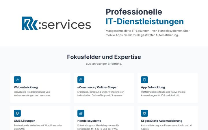 Screenshot of krk.services
