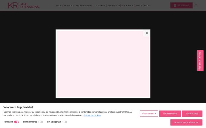 Skærmbillede af krlash.com