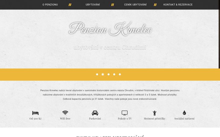 Screenshot of krmelec.cz
