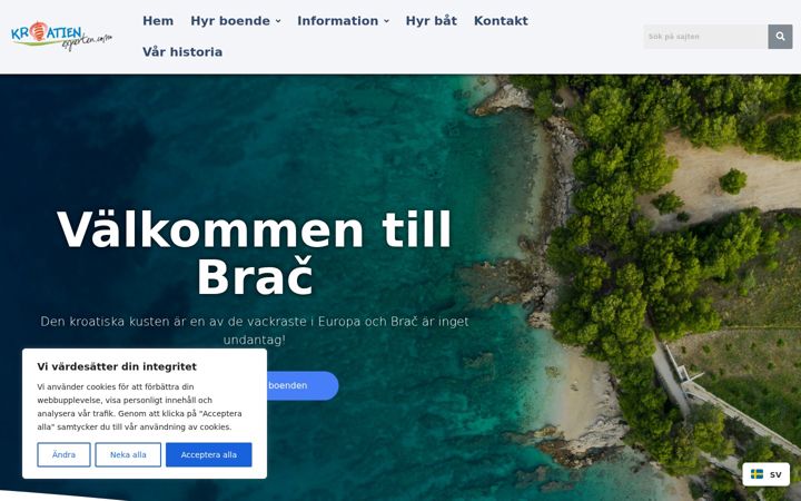 Skærmbillede af kroatienexperten.com
