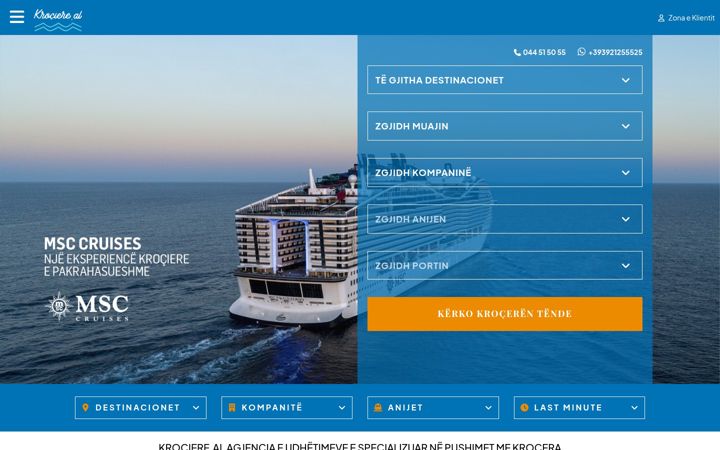 Screenshot of krociere.al