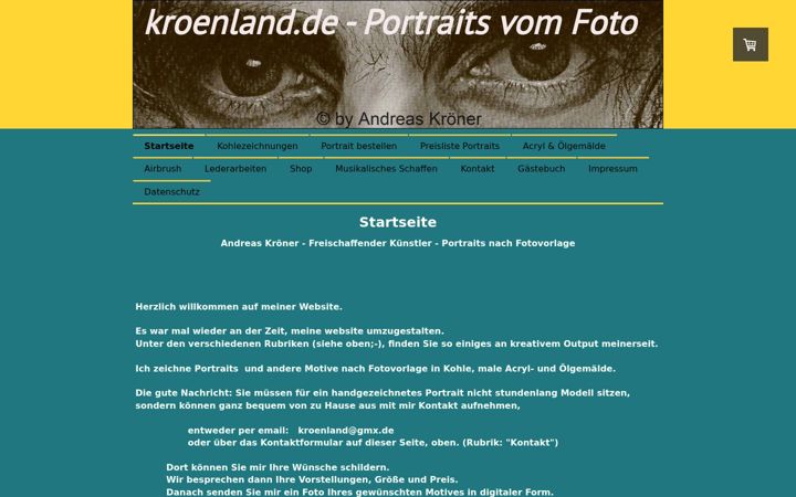 Screenshot of kroenland.de
