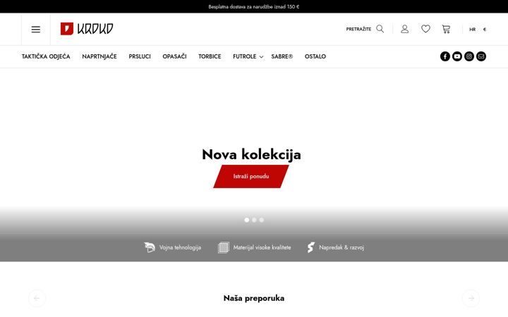 Screenshot of kroko.hr