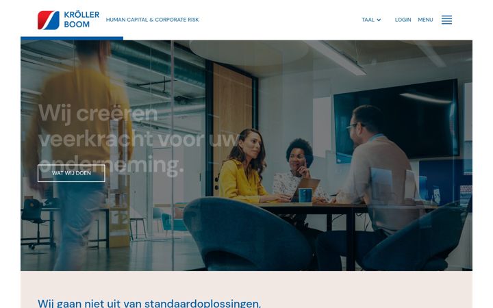 Screenshot of krollerboom.com