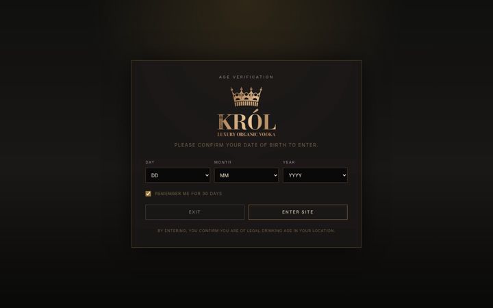 Skärmbild av krollov.com