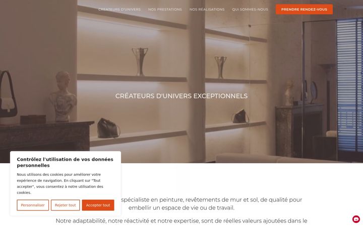 Screenshot of kromatikconcept.com