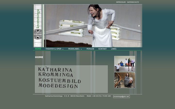 Screenshot of kromminga.eu