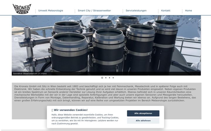 Screenshot of kroneis.at