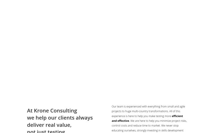 Screenshot of kroneit.com