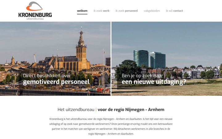 Screenshot of kronenburg.com