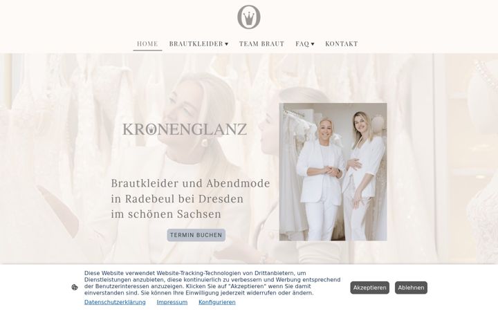 Screenshot of kronenglanz-online.de
