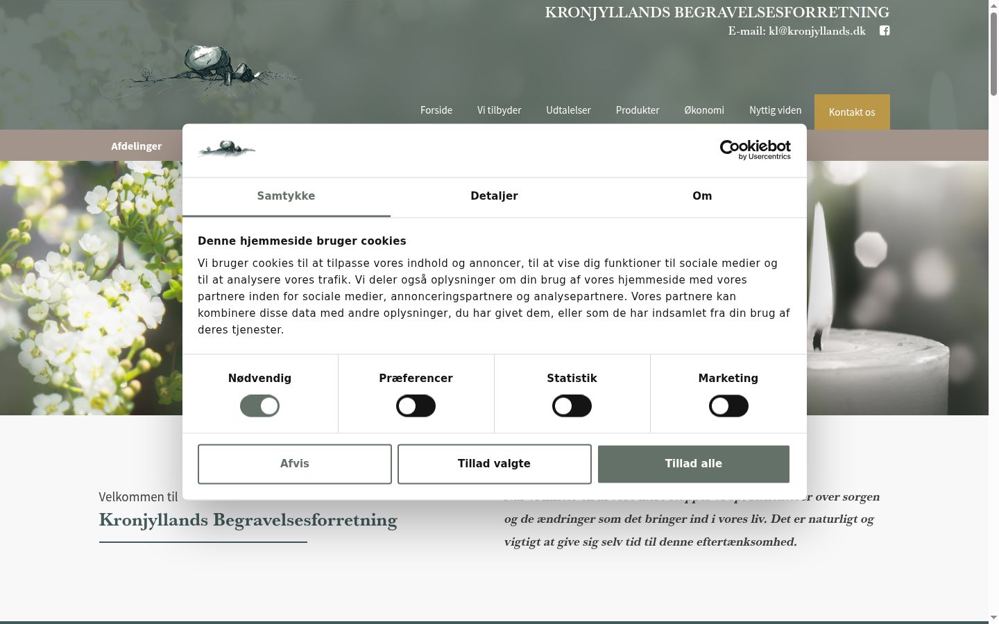 Képernyőkép a bármilyen interakció előtt megjelenő hozzájárulási bannerről