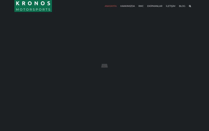 Screenshot of kronos-motorsports.com