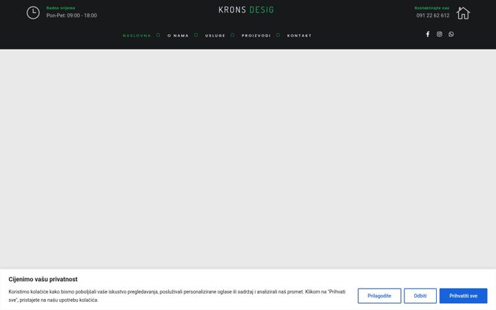 Screenshot of krons-design.hr