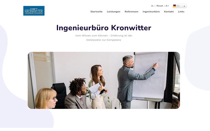 Screenshot of kronwitter.eu