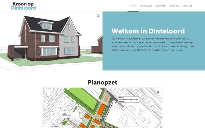 Screenshot of kroonopdinteloord.nl