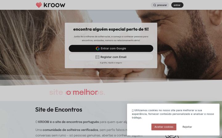 Screenshot of kroow.com