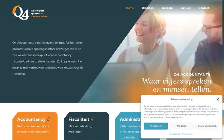 Screenshot of kropffenpartners.nl
