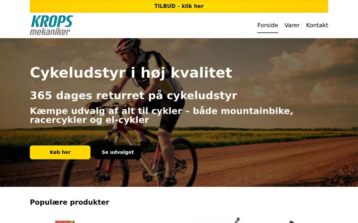 Screenshot of kropsmekaniker.dk