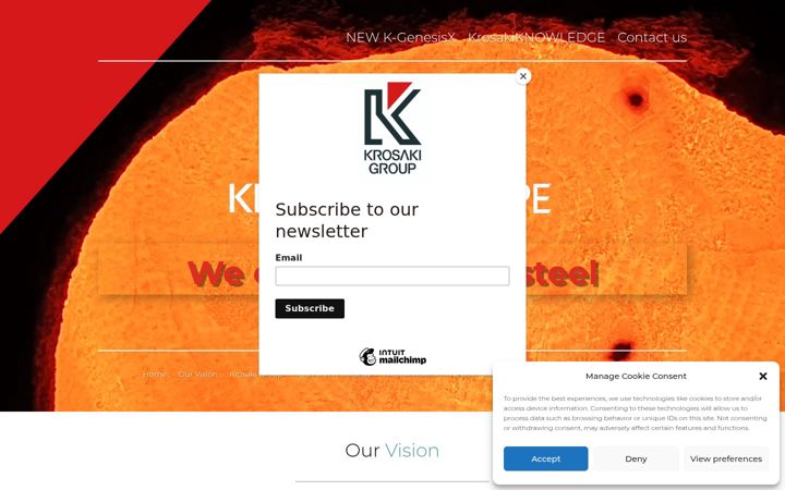 Screenshot of krosaki.eu