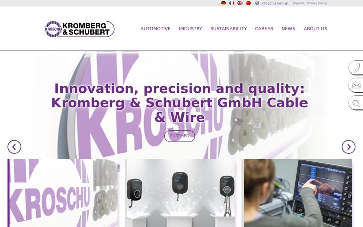Screenshot of kroschu-cable.de