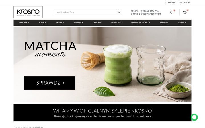 Ekrano kopija krosno.com.pl
