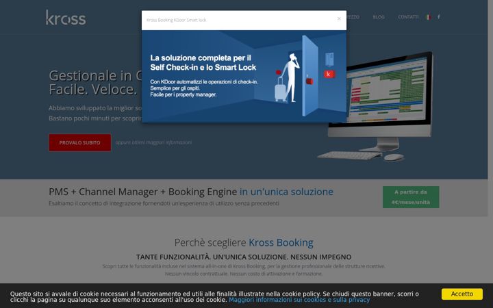 Screenshot of krossbooking.com