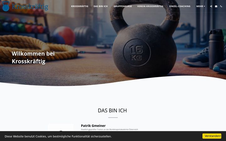 Screenshot of krosskraeftig.at