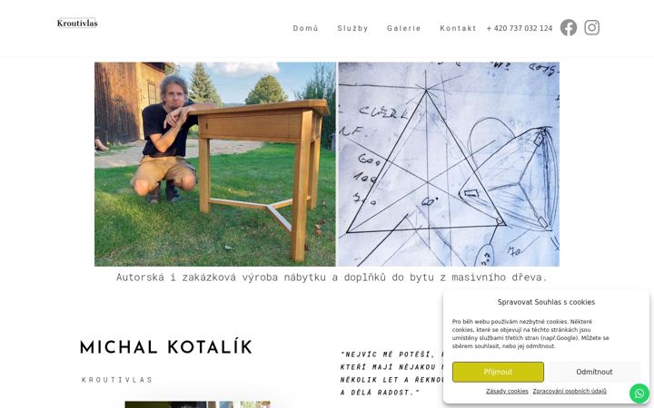 Screenshot of kroutivlas.cz
