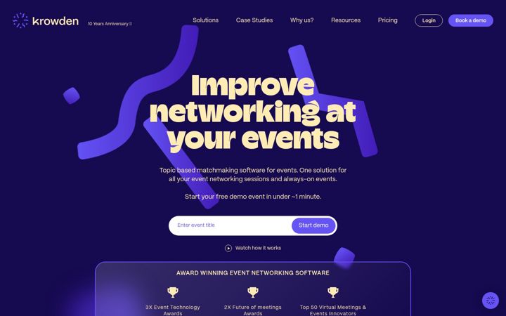 Screenshot of krowden.com