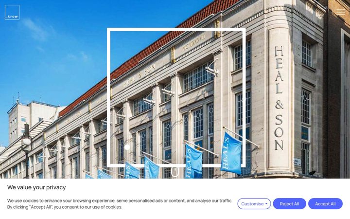 Screenshot of krowlondon.com