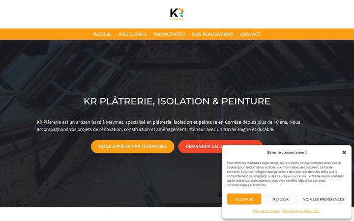 Screenshot of krplatrerie.com