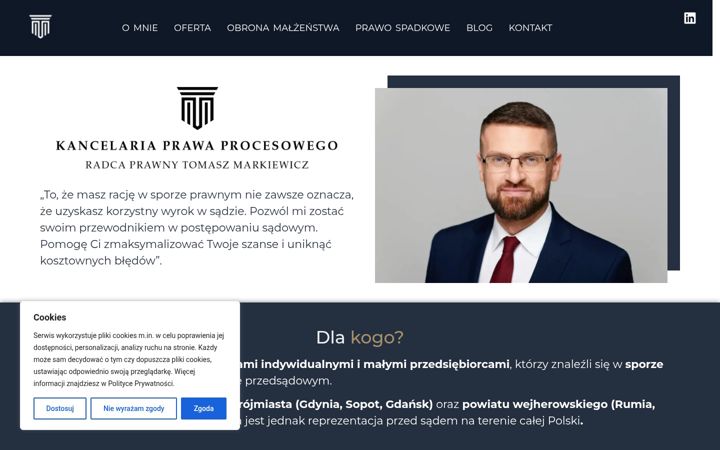 Screenshot of krpmarkiewicz.pl