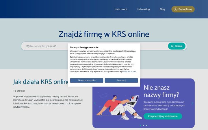 Képernyőkép: krs-online.com.pl
