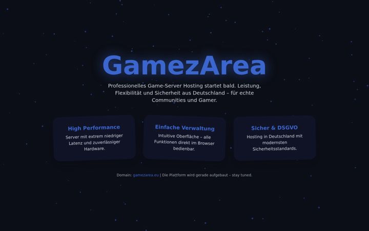 Screenshot of krservers.de