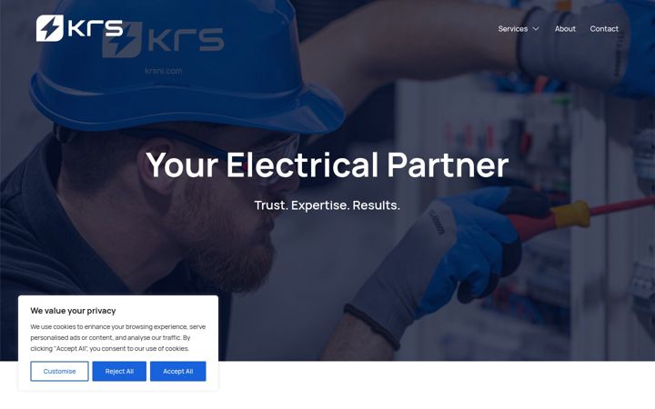 Screenshot of krsni.com