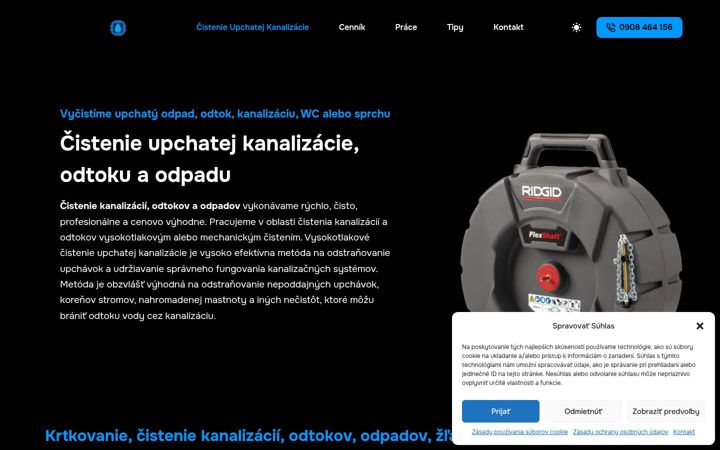 Screenshot of krtkovaniezvolen.sk