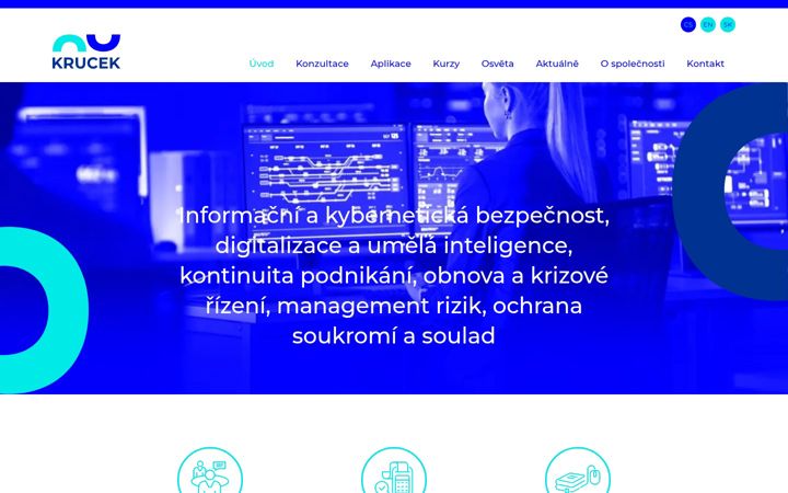 Screenshot of krucek.cz