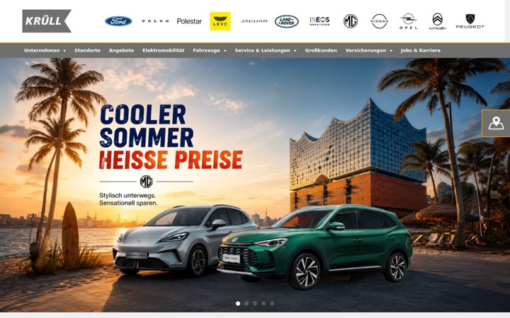 Captură de ecran a kruell.com