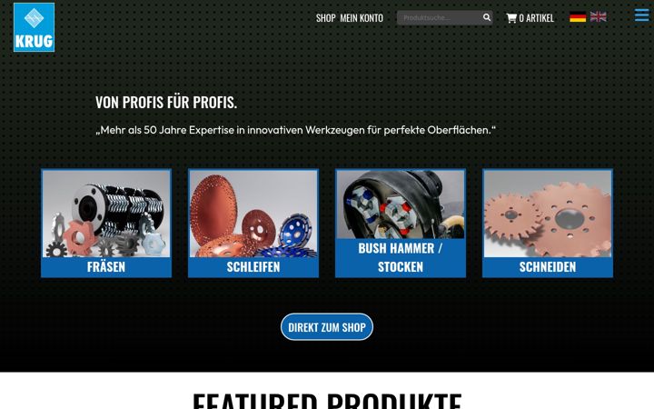 Screenshot of krug-katalog.de