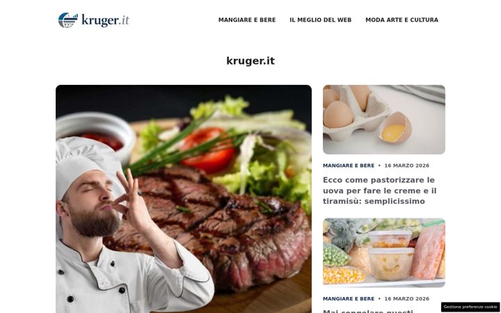 Screenshot of kruger.it