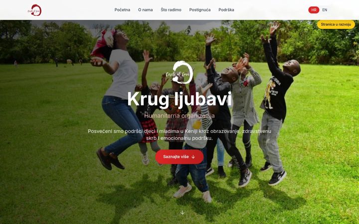 Screenshot of krugljubavi.hr