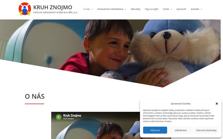 Screenshot of kruhznojmo.cz