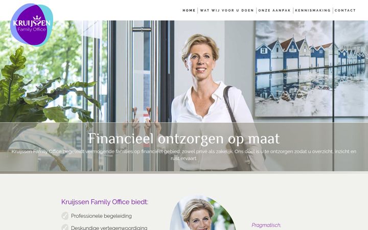 Screenshot of kruijssenfamilyoffice.nl